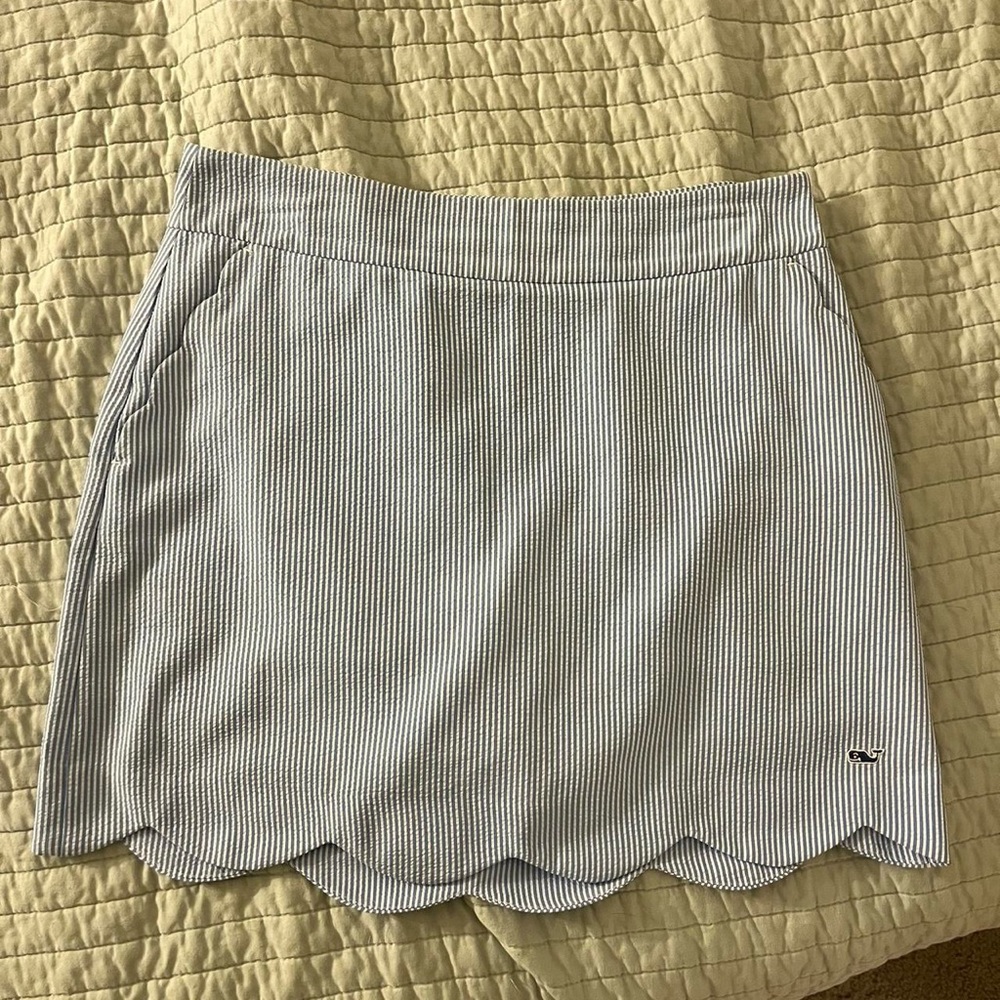 Vineyard Vines • Seersucker Skort • 4